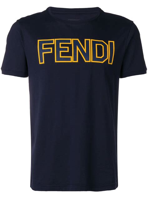 t shirt fendi logo